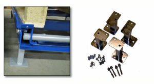 Fotsats standard för golvmontering av enhet